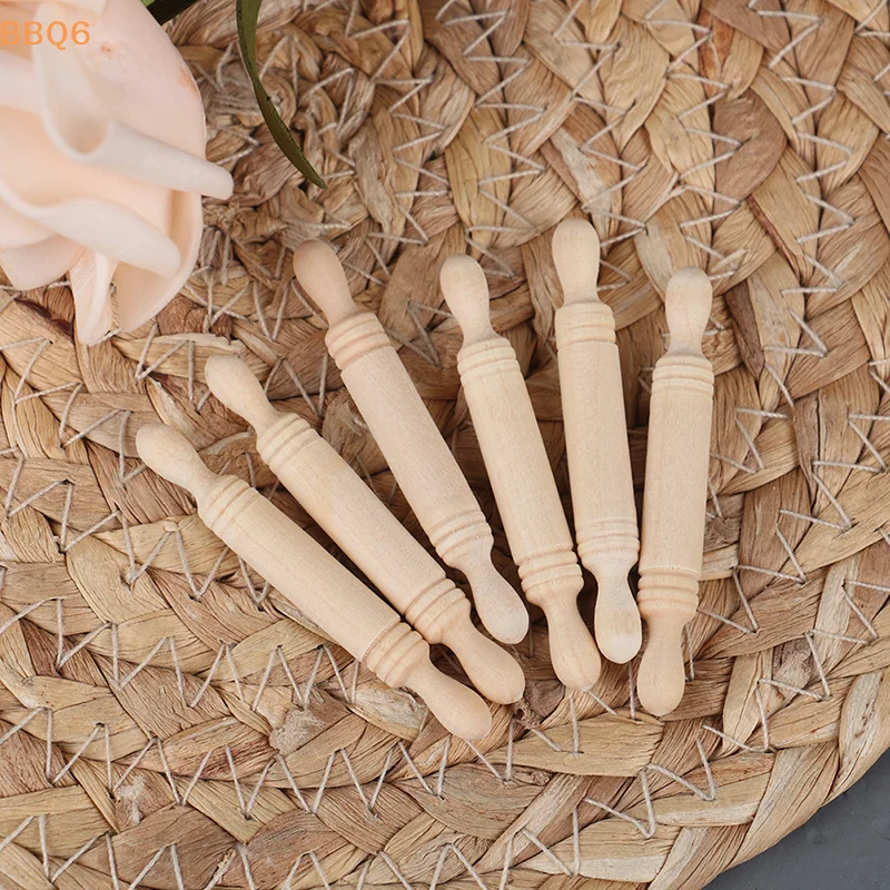 *6pcs/set 1:12 Dollhouse Miniatures Wood Rolling Pin Model Kitchen Accessories
*6pcs/set 1:12 Dollhouse Miniatures Wood Rolling Pin Model Kitchen Accessories