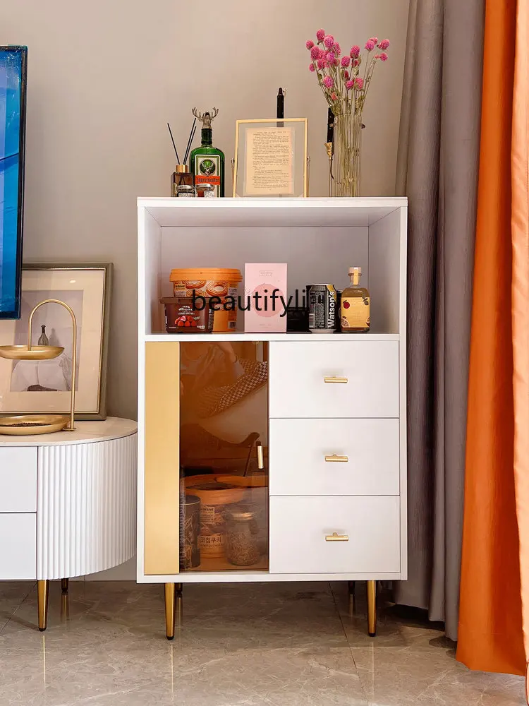 Nordic Light Luxury Side Cabinet TV Cabinet Unit Floor Cabinet Living Room Designer Small Apartment Side Cabinet
Nordic Light Luxury Side Cabinet TV Cabinet Unit Floor Cabinet Living Room Designer Small Apartment Side Cabinet