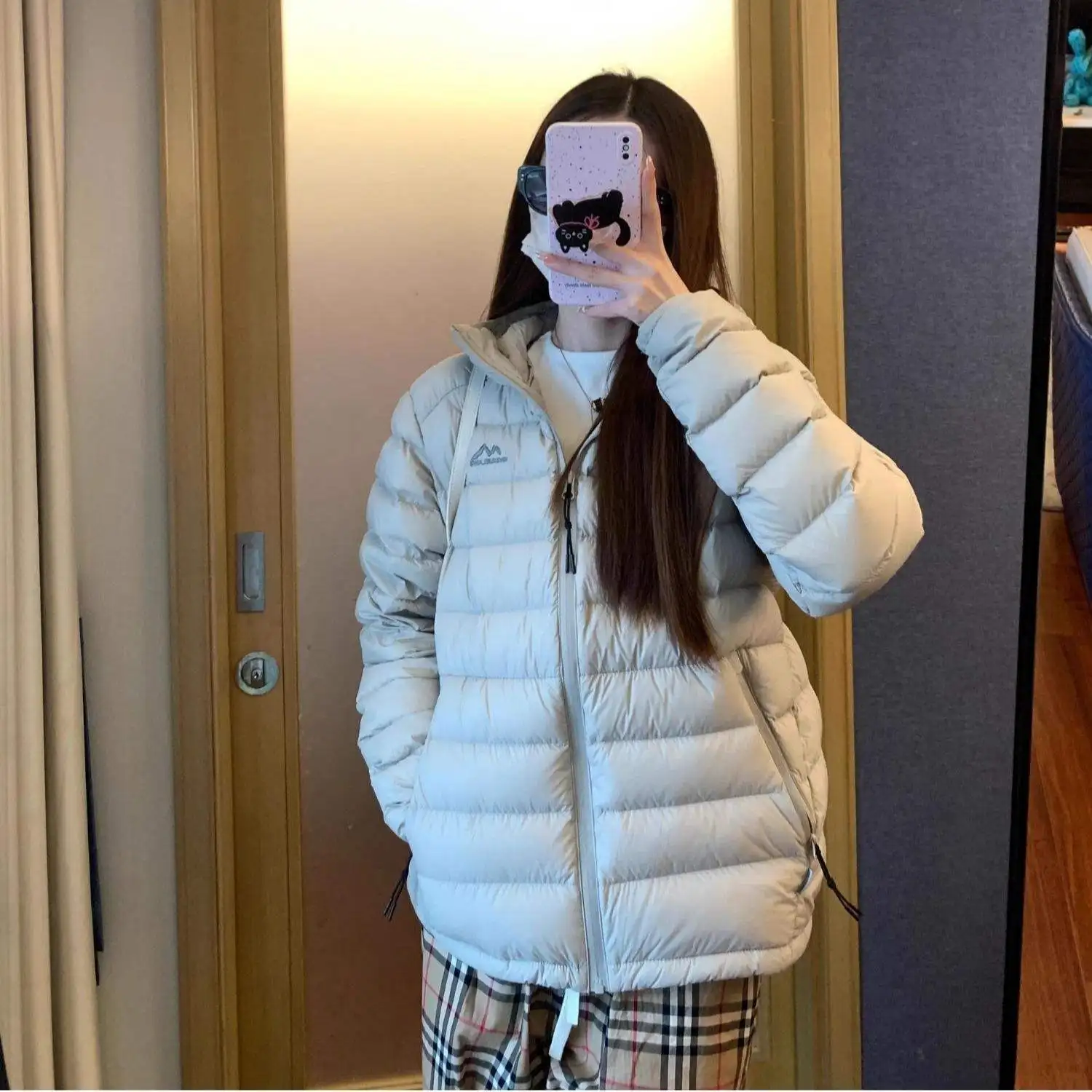 Slimming Zipper Cotton Jacket Women's Winter Lightweight Hooded Korean Style Loose Warm Coat Thickened Long Sleeve Color
Slimming Zipper Cotton Jacket Women's Winter Lightweight Hooded Korean Style Loose Warm Coat Thickened Long Sleeve Color