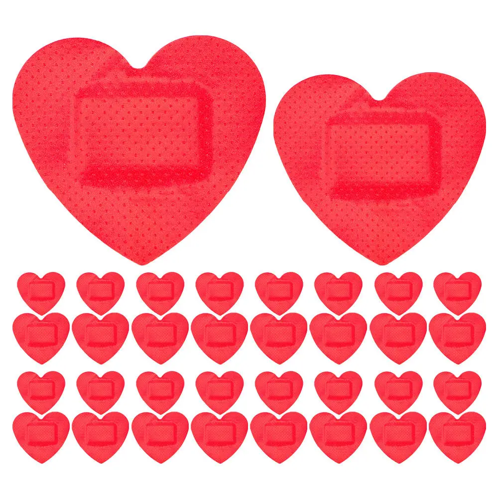 50Pcs Heart Shape Bandages Waterproof Flexible Fabric Adhesive Wound Dressing Patches for Hiking Camping Emergency Relief Scar
50Pcs Heart Shape Bandages Waterproof Flexible Fabric Adhesive Wound Dressing Patches for Hiking Camping Emergency Relief Scar