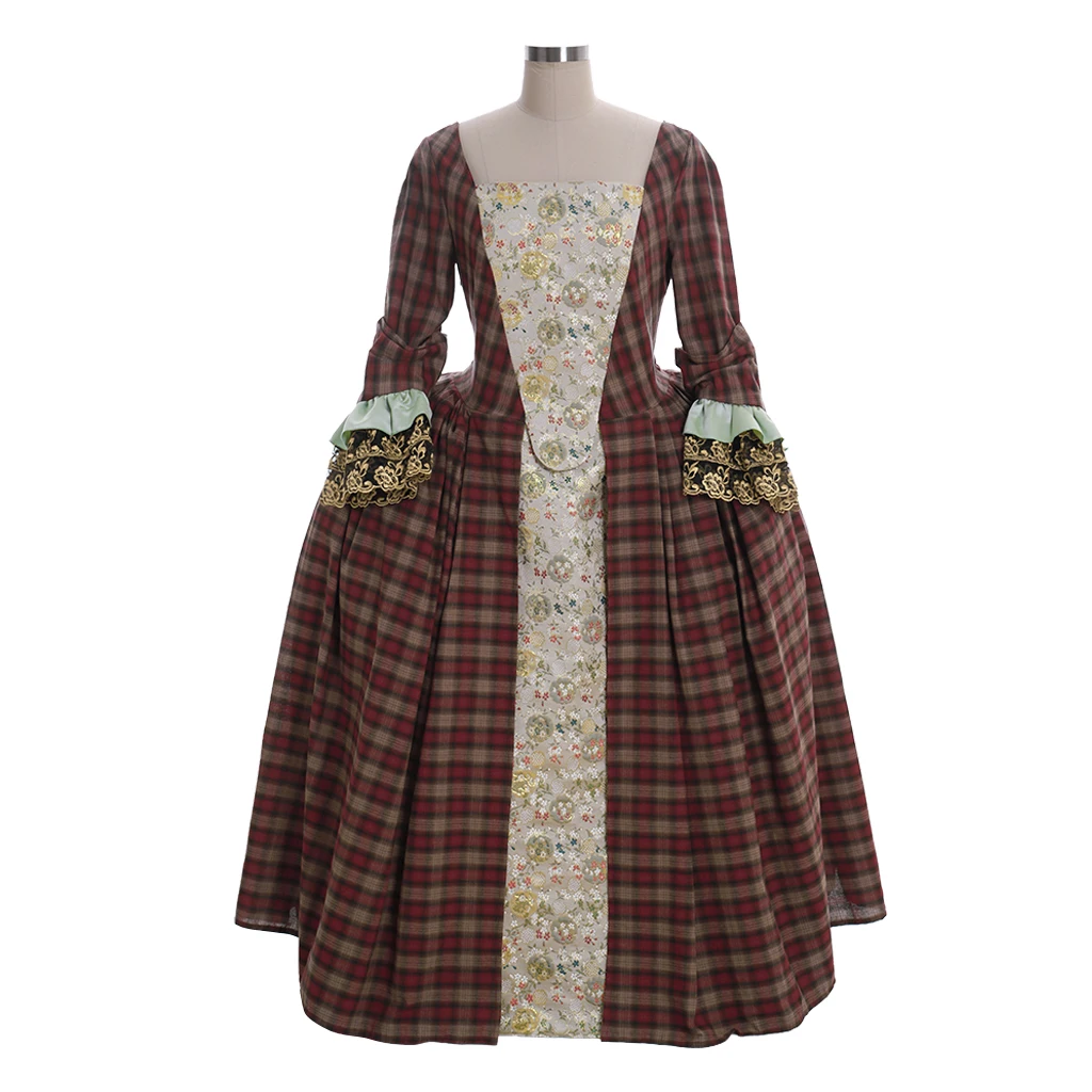 Claire Randall Cosplay Costume Scottish Highland Plaid Ball Gown Women‘s Medieval Dress Halloween Party Victorian Outfit
Claire Randall Cosplay Costume Scottish Highland Plaid Ball Gown Women‘s Medieval Dress Halloween Party Victorian Outfit