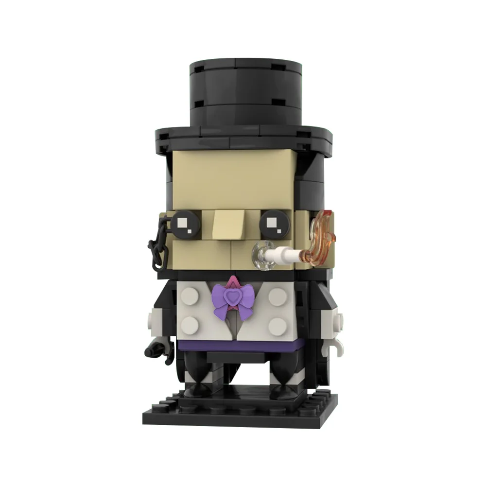 MOC-169117 Penguin Oswald Chesterfield Cobblepot Brickheadz Building Blocks
MOC-169117 Penguin Oswald Chesterfield Cobblepot Brickheadz Building Blocks