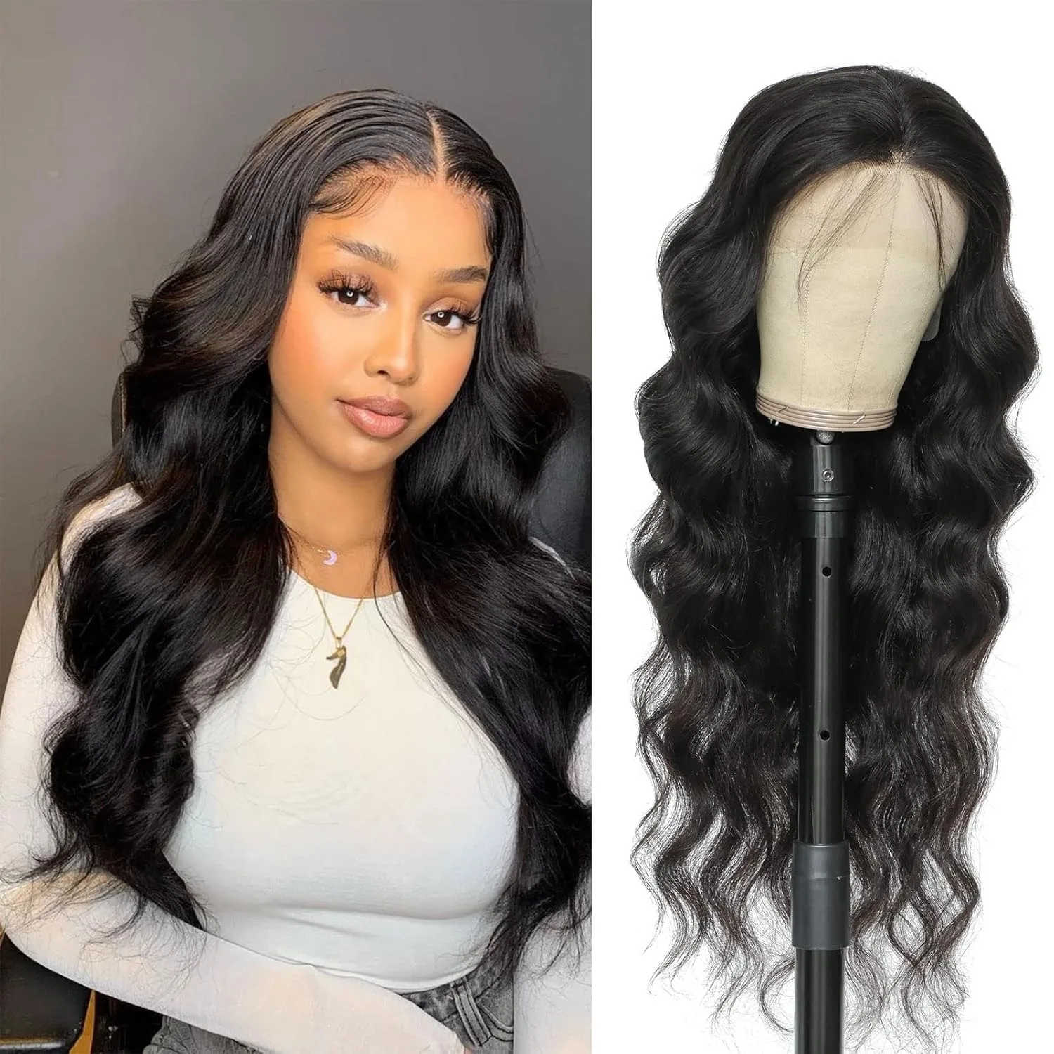 250 Density 42 Inch Body Wave Human Hair Wigs 13x6 Hd Lace Frontal Wigs Pre Plucked Loose Wave Lace Frontal WigFor Black Women
250 Density 42 Inch Body Wave Human Hair Wigs 13x6 Hd Lace Frontal Wigs Pre Plucked Loose Wave Lace Frontal WigFor Black Women