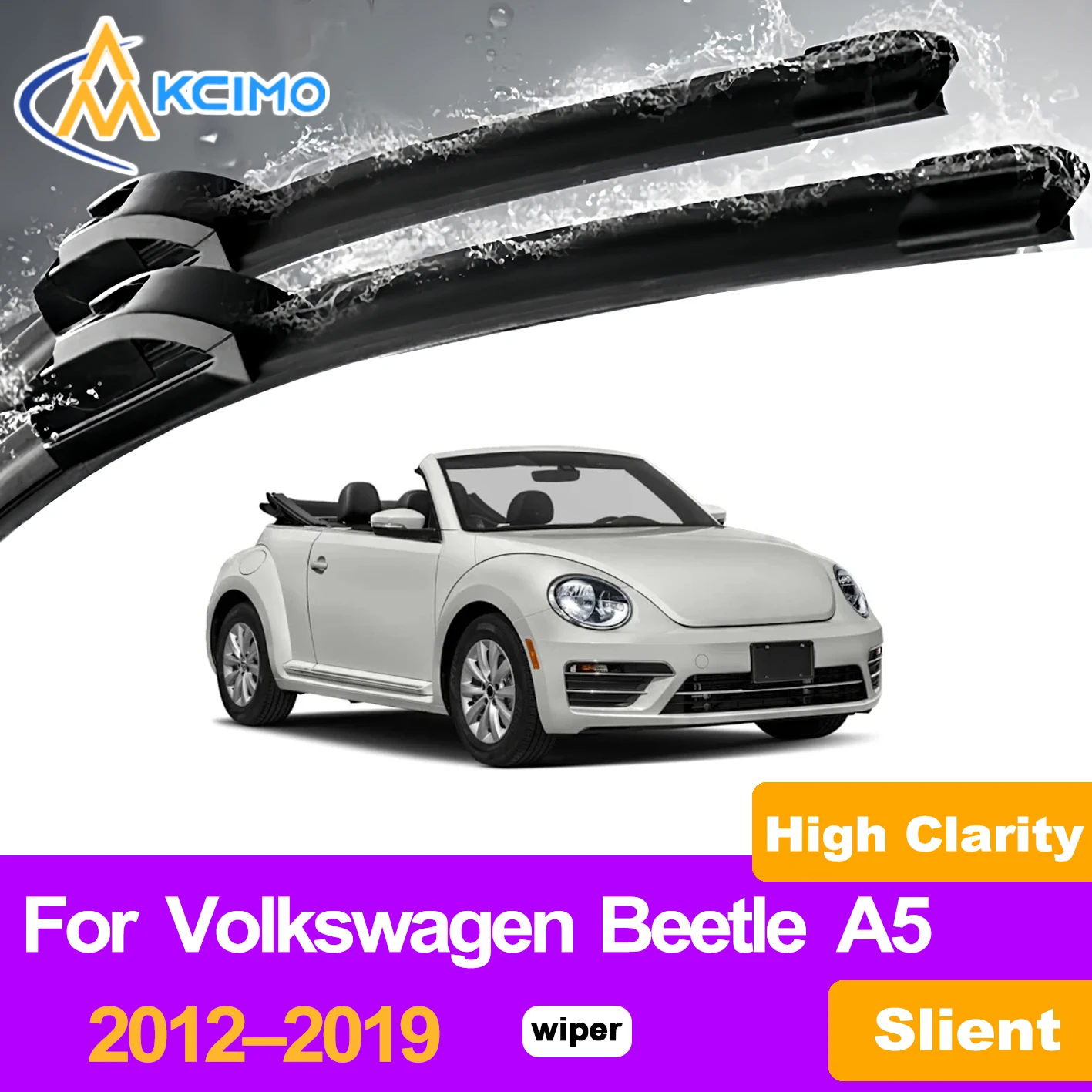 KCIMO 2PCS Front Windshield Wiper Blades For Volkswagen Beetle A5 2012–2019, Silent & Smooth Operation Auto Accessories
KCIMO 2PCS Front Windshield Wiper Blades For Volkswagen Beetle A5 2012–2019, Silent & Smooth Operation Auto Accessories