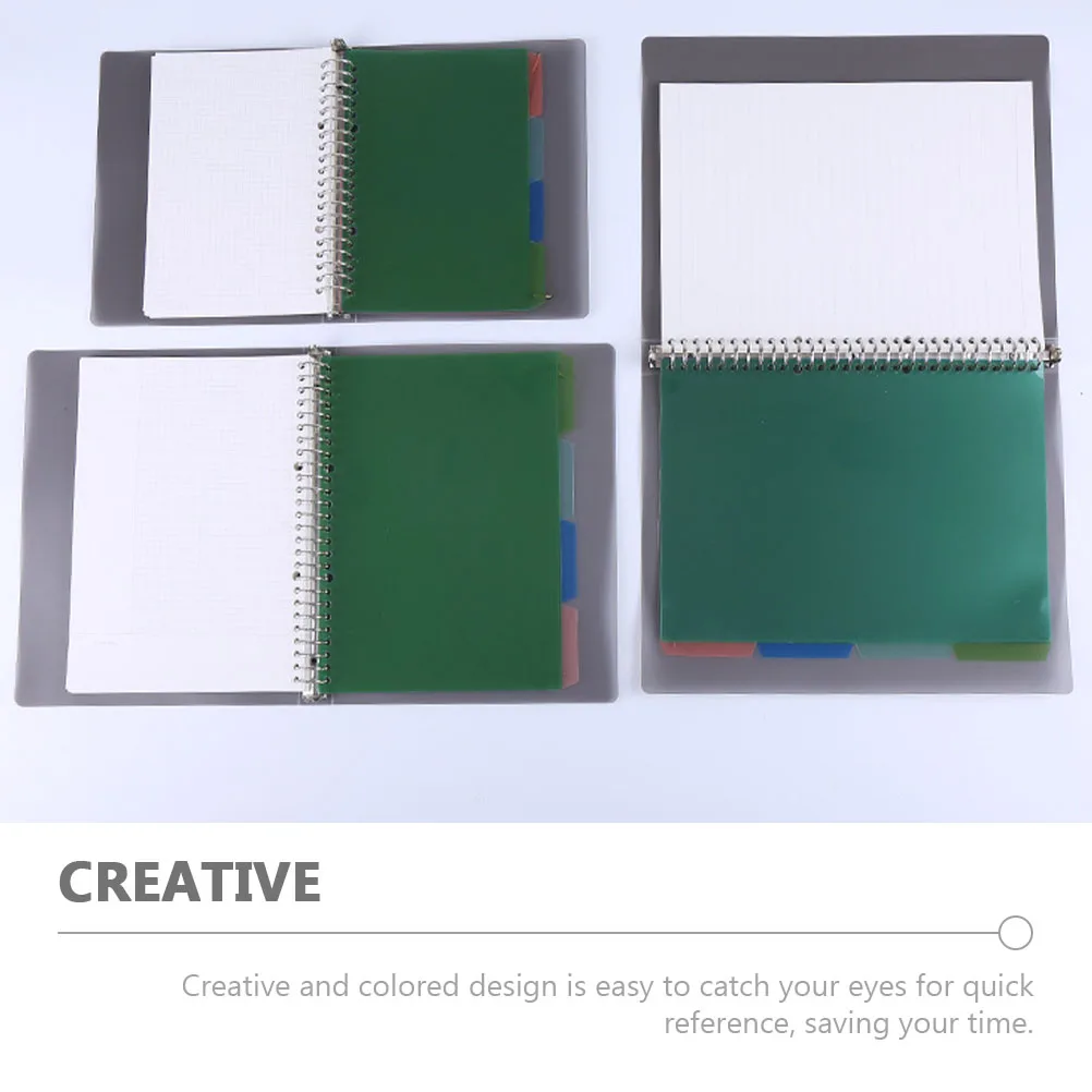 Colored Binder Dividers 12pcs Page Separators Index Tabs for Notebooks Detachable Divider Sheets Report Presentation for Binder
Colored Binder Dividers 12pcs Page Separators Index Tabs for Notebooks Detachable Divider Sheets Report Presentation for Binder