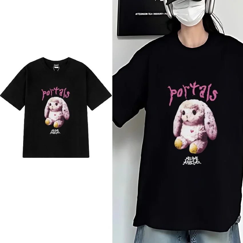 Hot sale Melanie Martinez Album Portals Graphic T shirt 2024 Men Women Fashion Y2k short sleeve T-shirts Unisex 100% Cotton Tops
Hot sale Melanie Martinez Album Portals Graphic T shirt 2024 Men Women Fashion Y2k short sleeve T-shirts Unisex 100% Cotton Tops
