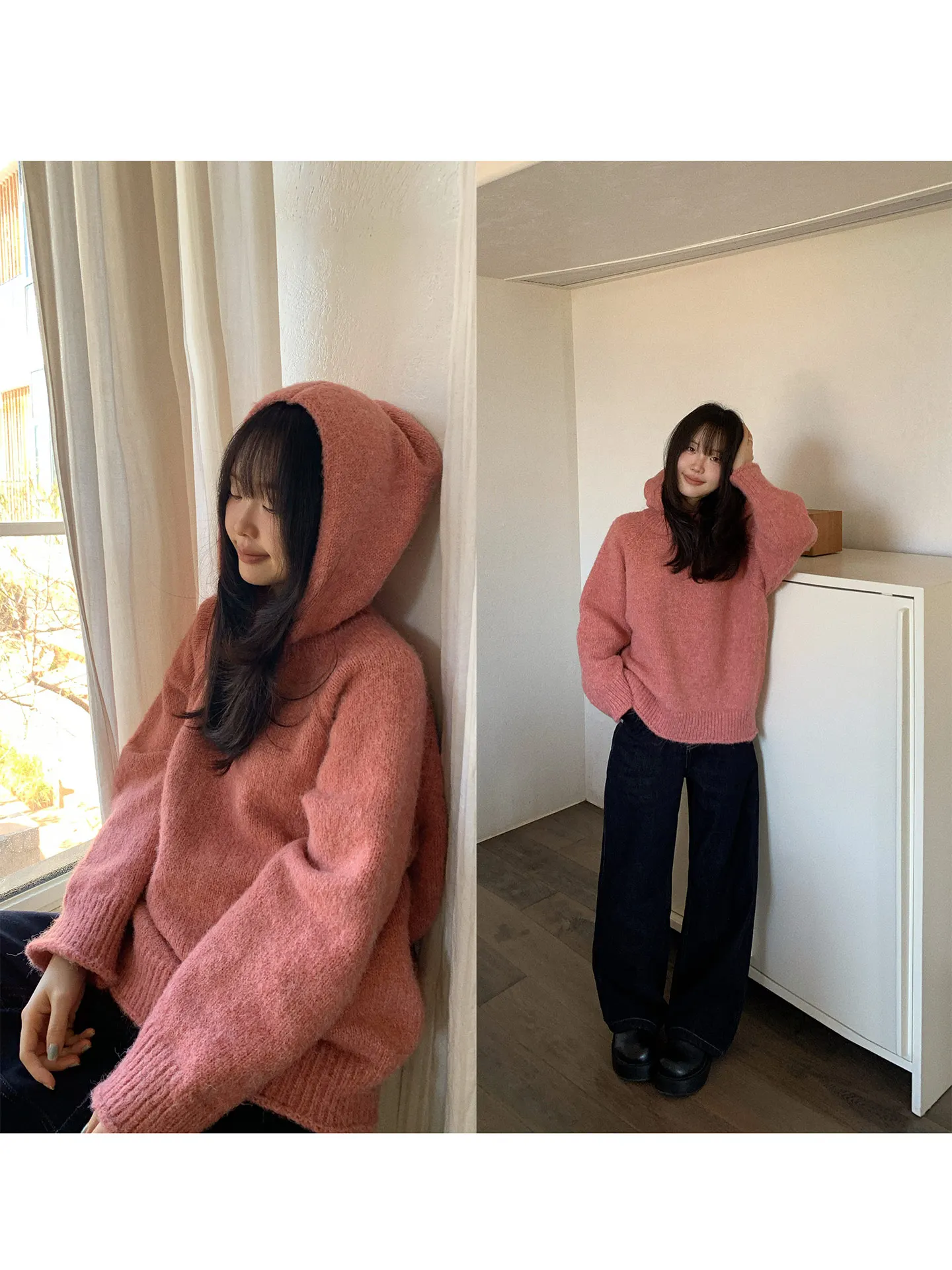 Thiened Hooded Knitted Sweater Women's Winter Faionable Cowl Ne Long Sve Top Casual Sle Commute Sle
Thiened Hooded Knitted Sweater Women's Winter Faionable Cowl Ne Long Sve Top Casual Sle Commute Sle