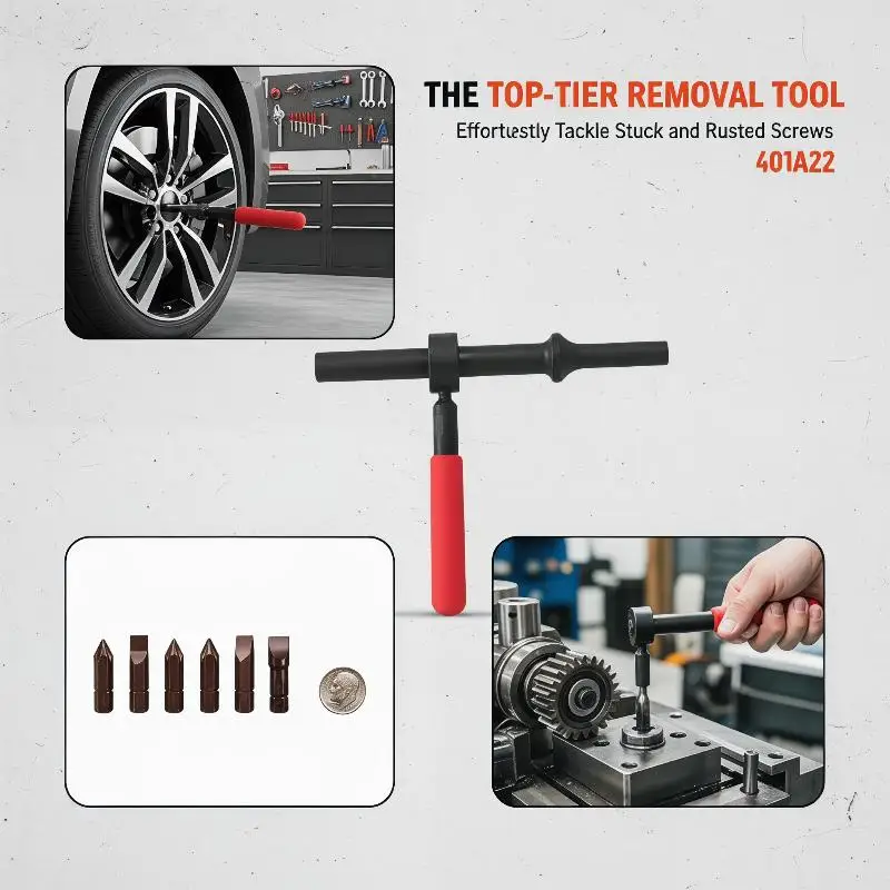 Impact Screwdriver RepairTool Set Air Impact Screw Remover F3369 6Pcs Black Diamond Steel Slotted&Bits PneumaticHammerCompatible
Impact Screwdriver RepairTool Set Air Impact Screw Remover F3369 6Pcs Black Diamond Steel Slotted&Bits PneumaticHammerCompatible
