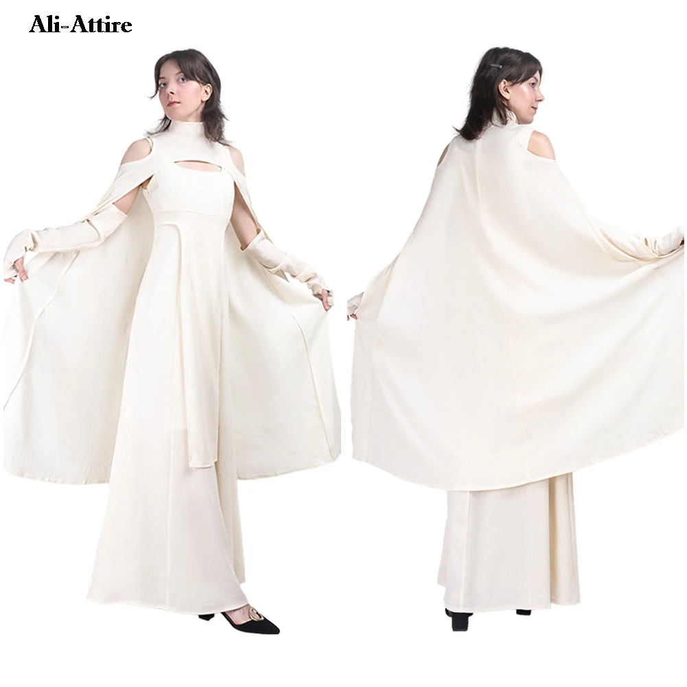 Movie Space Battle Cosplay Sheltay Dresses Cloak Clothes Women Party Disguise Halloween Costume Carnival Roleplay Outfit Suits
Movie Space Battle Cosplay Sheltay Dresses Cloak Clothes Women Party Disguise Halloween Costume Carnival Roleplay Outfit Suits