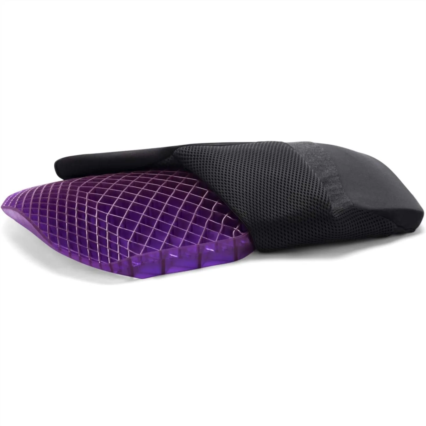 Purple Back Cushion with GelFlex Grid for Lumbar Support, Pressure Relief, and Cool Comfort for Office, Gaming, and Travel
Purple Back Cushion with GelFlex Grid for Lumbar Support, Pressure Relief, and Cool Comfort for Office, Gaming, and Travel