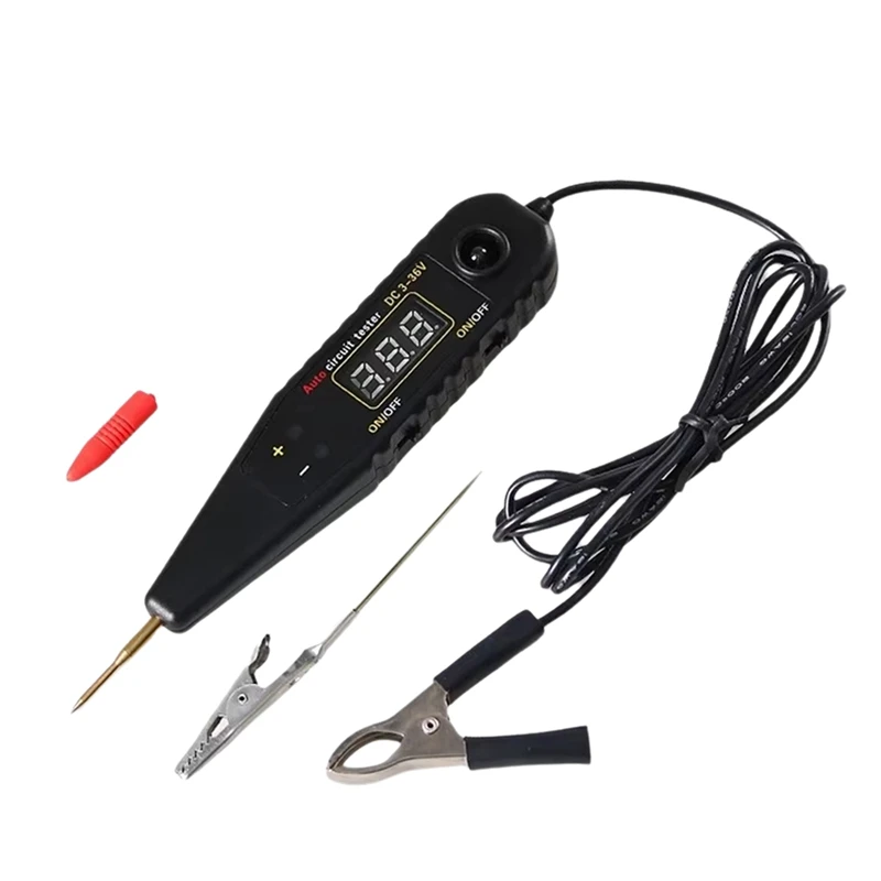 A19F-DC 0-36V Auto Circuit Tester Vehicle Pulse Sensor Signal LED Light Testing Pen Probe Car Power Voltmeter Diagnostic Tool
A19F-DC 0-36V Auto Circuit Tester Vehicle Pulse Sensor Signal LED Light Testing Pen Probe Car Power Voltmeter Diagnostic Tool