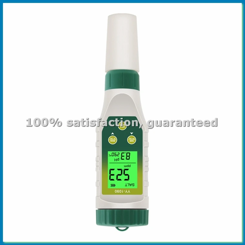 Многофункциональный измеритель pH/EC/TDS/солености/температуры 5-в-1 для бассейнов, питьевой воды, аквариумов, аквакультуры Sp-A33R
Многофункциональный измеритель pH/EC/TDS/солености/температуры 5-в-1 для бассейнов, питьевой воды, аквариумов, аквакультуры Sp-A33R