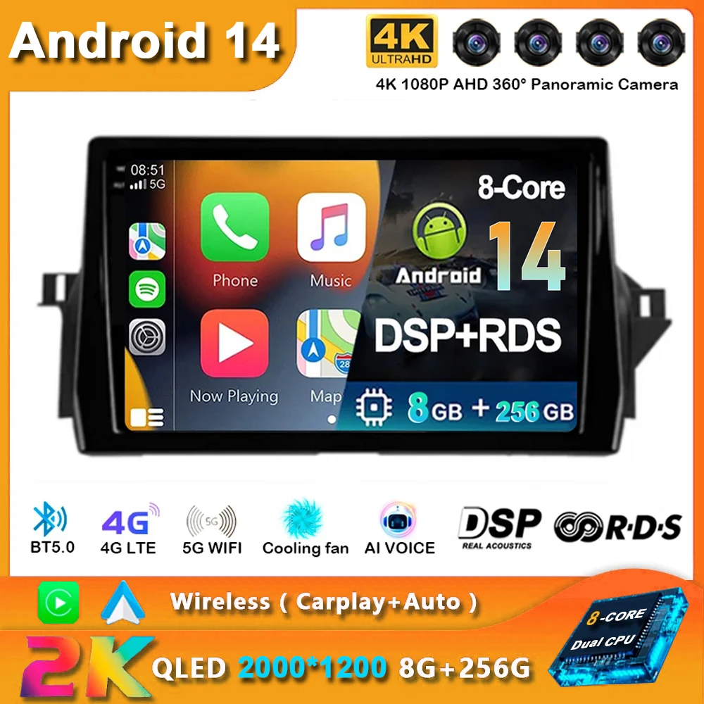 Android 14 Car Radio For Toyota Camry 8 XV70 2020 2021 Multimedia Player Stereo GPS WIFI wireless Carplay Auto video Head Unit
Android 14 Car Radio For Toyota Camry 8 XV70 2020 2021 Multimedia Player Stereo GPS WIFI wireless Carplay Auto video Head Unit