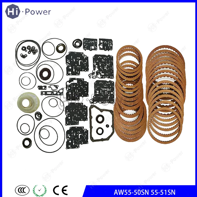 AW55-50SN 55-51SN AF23 AF33 Ремонтный комплект для капитального ремонта фрикционной пластины коробки передач для Volvo Chevrolet S80/S40, комплект уплотнений диска коробки передач
AW55-50SN 55-51SN AF23 AF33 Ремонтный комплект для капитального ремонта фрикционной пластины коробки передач для Volvo Chevrolet S80/S40, комплект уплотнений диска коробки передач