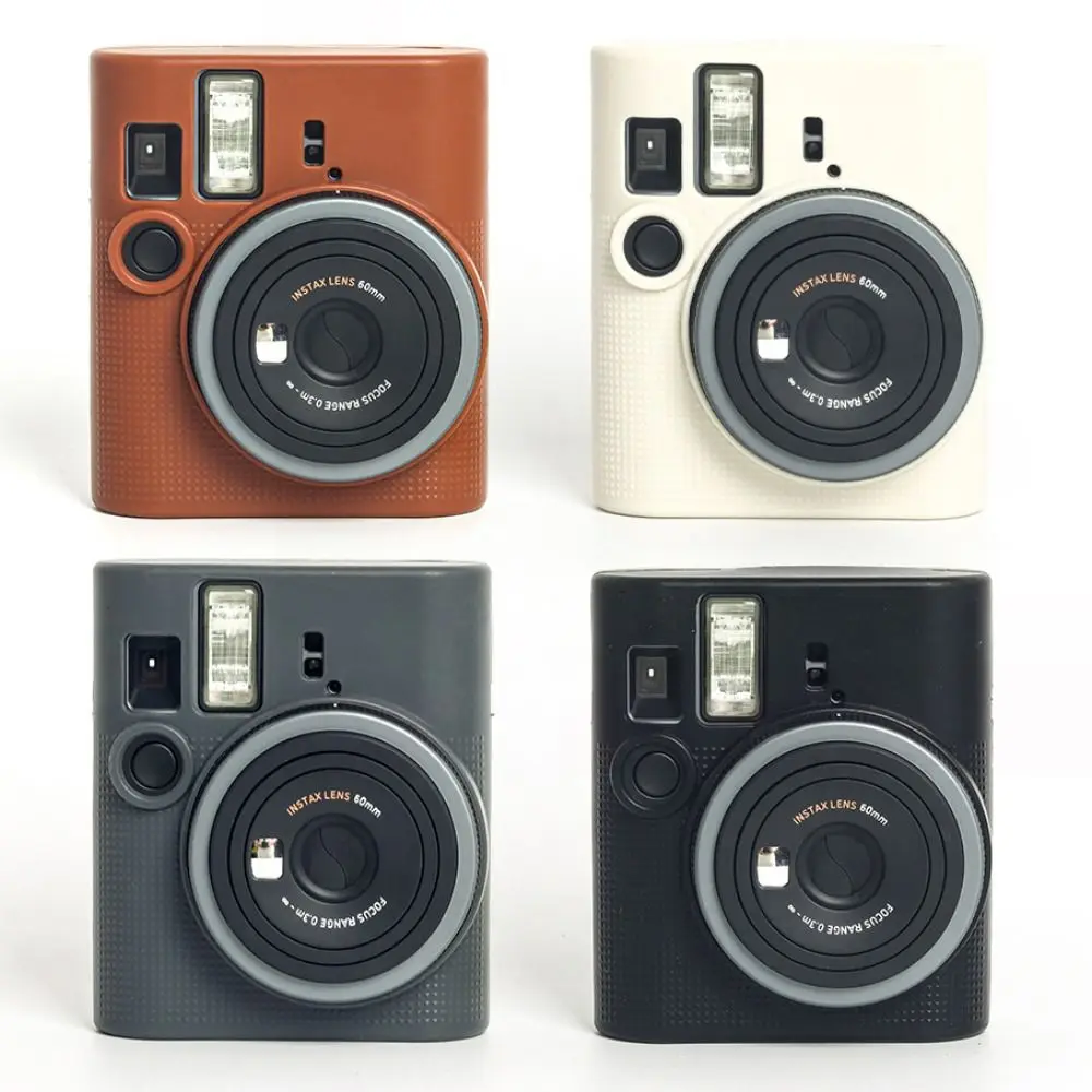 Silicone Instant Camera Case Wear Resistant Solid Color Camera Accessories Soft Shockproof for Fujifilm Instax Mini 41
Silicone Instant Camera Case Wear Resistant Solid Color Camera Accessories Soft Shockproof for Fujifilm Instax Mini 41
