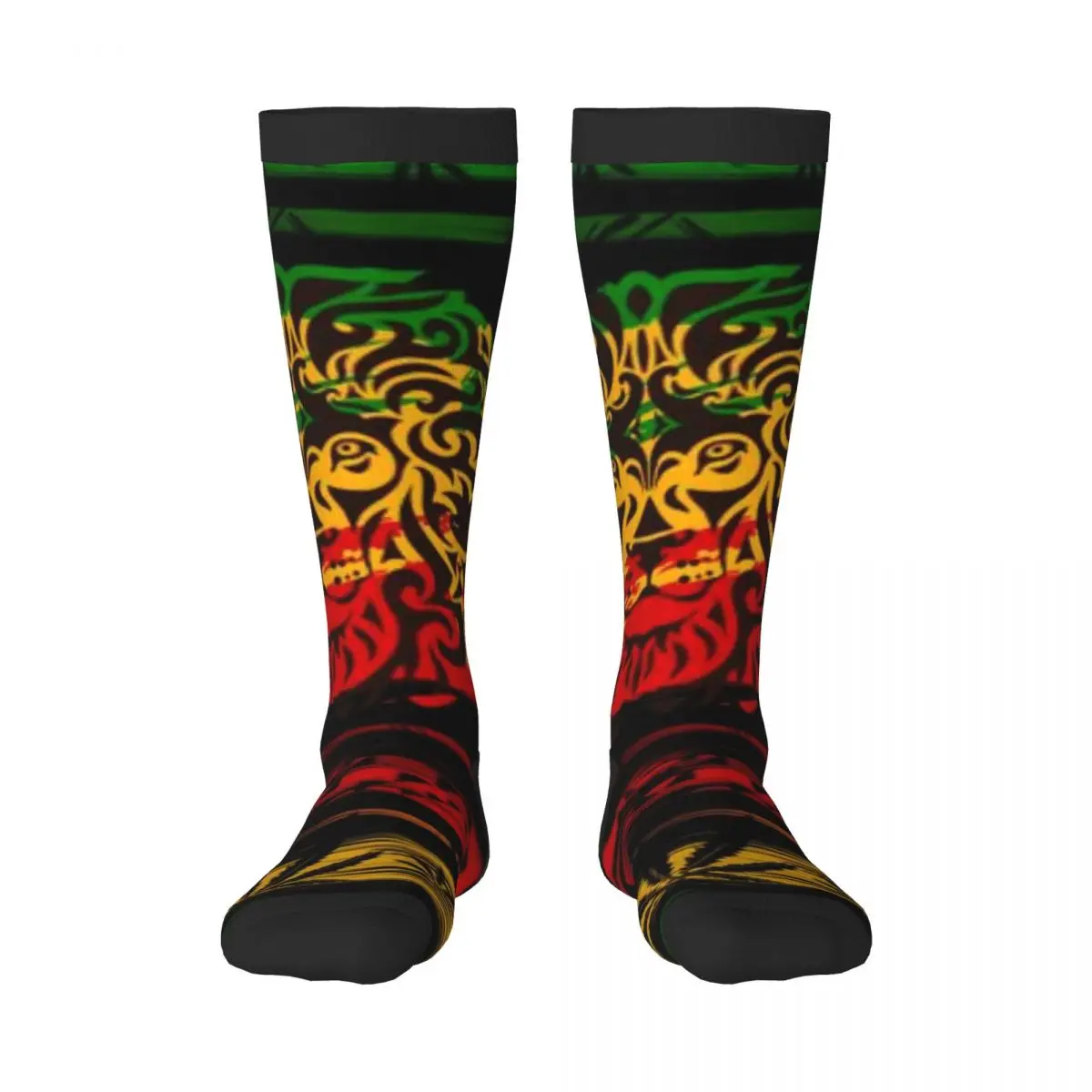 Spring/autumn over the knee socks Rasta Lion Print school dance long stocking
Spring/autumn over the knee socks Rasta Lion Print school dance long stocking
