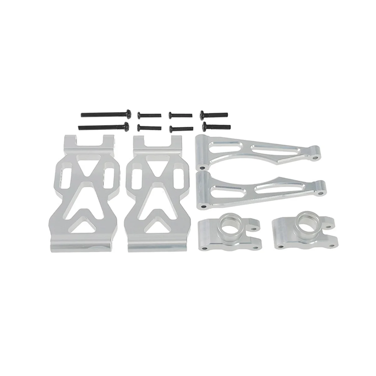 Y04A Metal Rear Up and Down Sway Arms(L/R) Set Kit for SCY 1/16 High Speed Remote Control Car Upgrade Accessories Silver
Y04A Metal Rear Up and Down Sway Arms(L/R) Set Kit for SCY 1/16 High Speed Remote Control Car Upgrade Accessories Silver