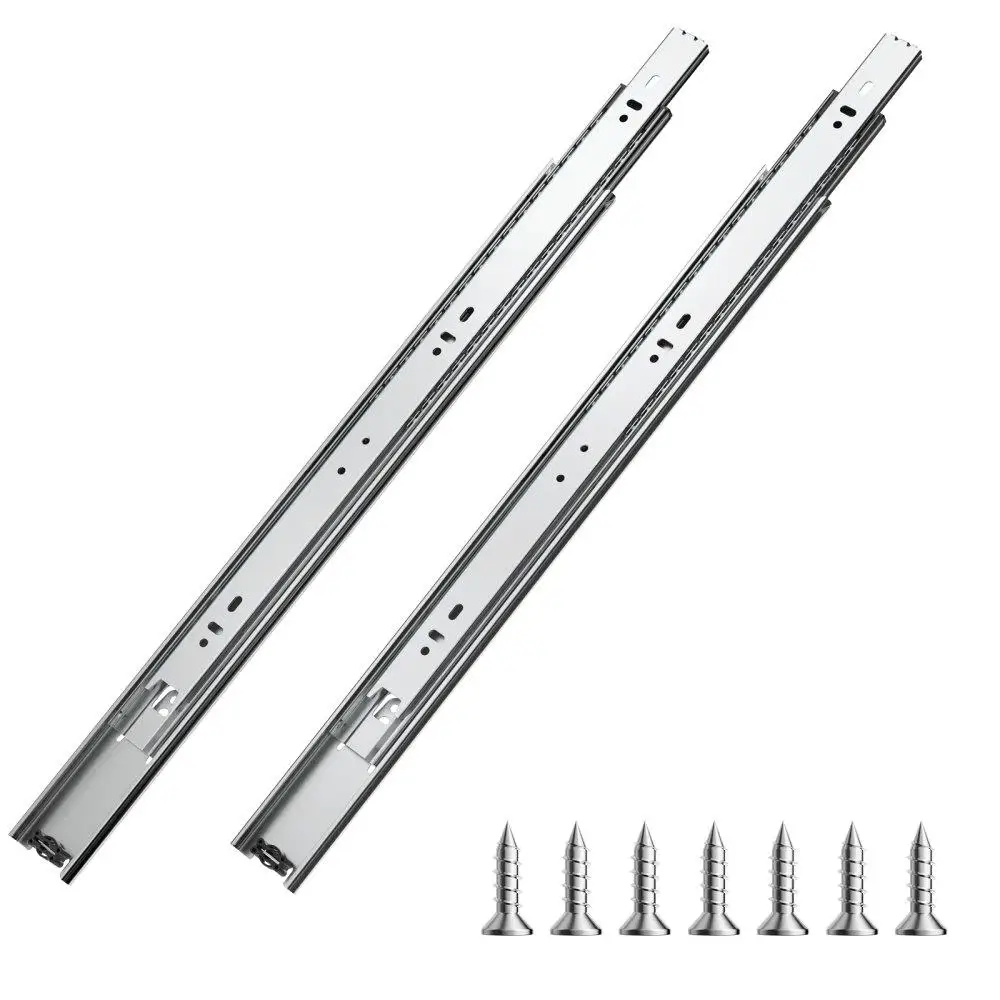 Drawer Cabinet Slides SideMount 18Inch 10Pairs 100LB Load Replacement Parts
Drawer Cabinet Slides SideMount 18Inch 10Pairs 100LB Load Replacement Parts