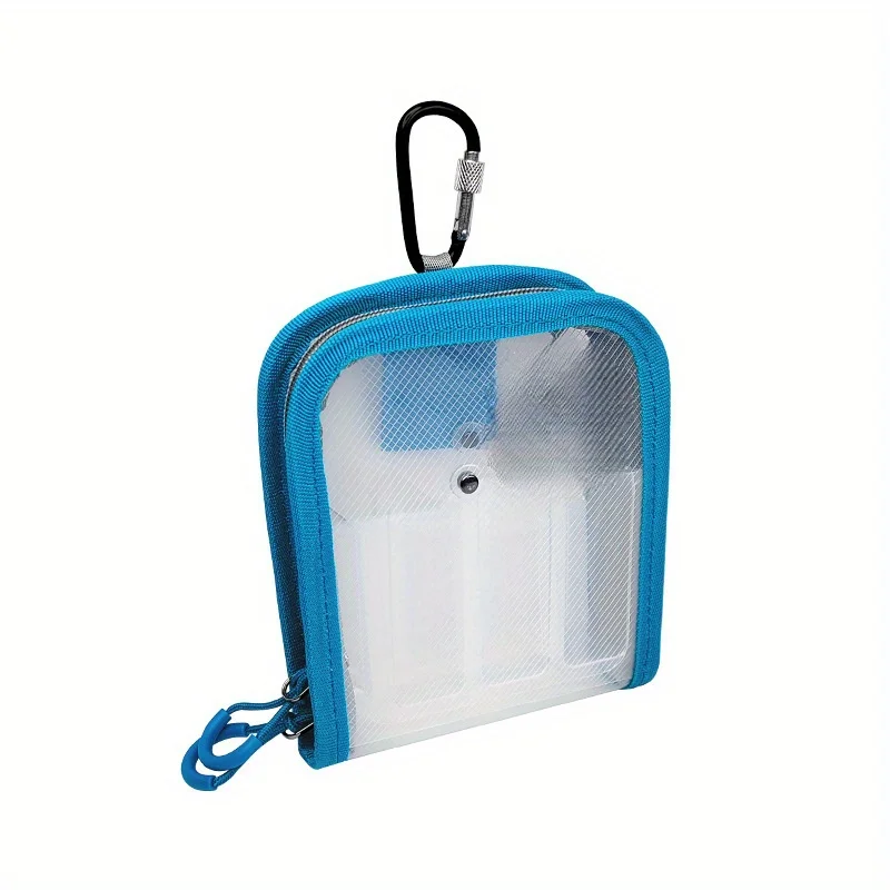 Compact Multi-Color egi & Squid Hook Organizer Bag with Detachable Carabiner Clip for Fishing Accessories
Compact Multi-Color egi & Squid Hook Organizer Bag with Detachable Carabiner Clip for Fishing Accessories