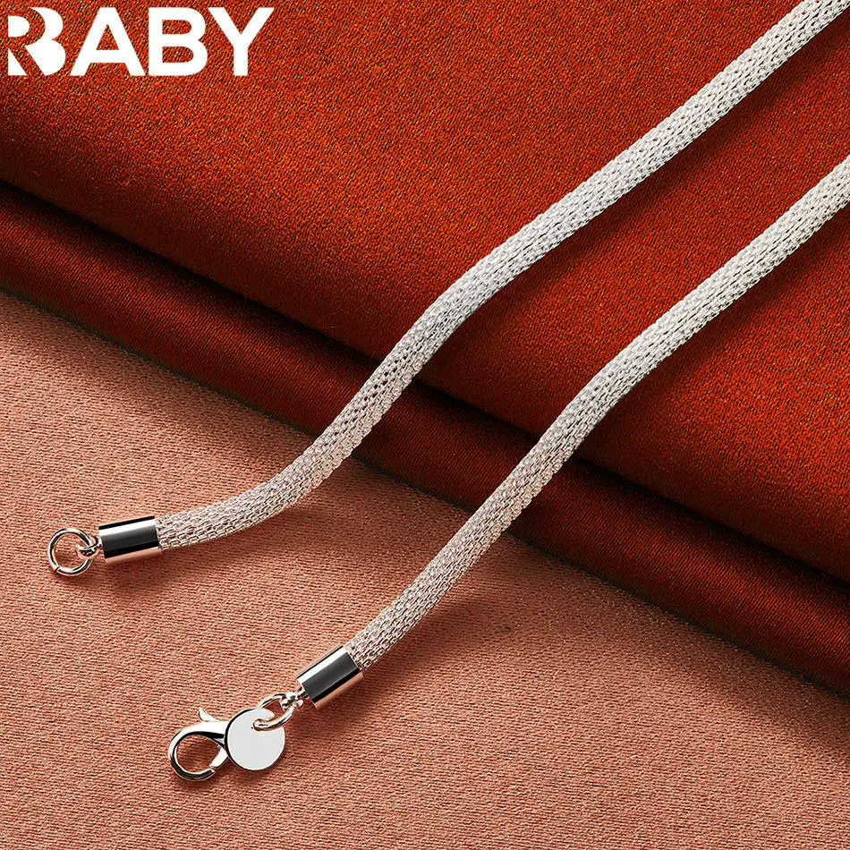 URBABY 925 Sterling Silver Frosted Ball Necklace For Women Men Charm Trend Birthday Gifts Fashion Party
URBABY 925 Sterling Silver Frosted Ball Necklace For Women Men Charm Trend Birthday Gifts Fashion Party