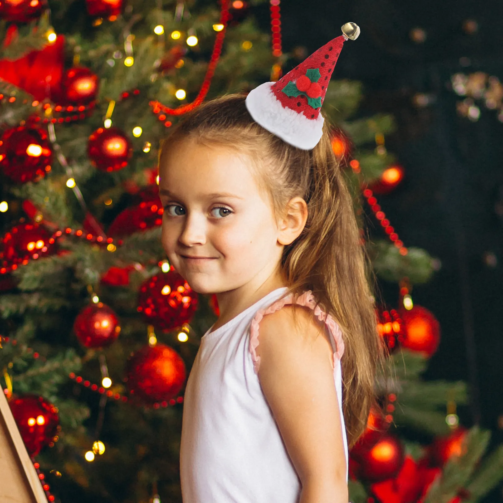 5Pcs Sequin Xmas Christmas Hat Hair Clips Decorative Barrette Red Green Silver Girls Headdress Hair Accessories
5Pcs Sequin Xmas Christmas Hat Hair Clips Decorative Barrette Red Green Silver Girls Headdress Hair Accessories