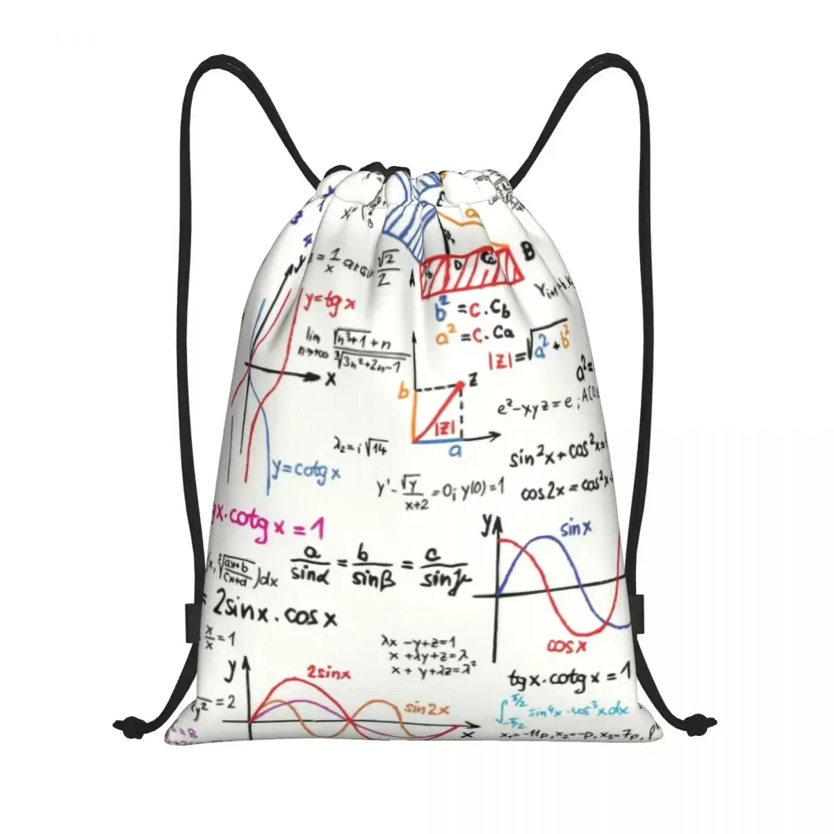 Mathematics Formulas Maths Numbers Drawstring Bag for Shopping Yoga Backpacks Men Women Geek Science Puzzle Sports Gym Sackpack
Mathematics Formulas Maths Numbers Drawstring Bag for Shopping Yoga Backpacks Men Women Geek Science Puzzle Sports Gym Sackpack