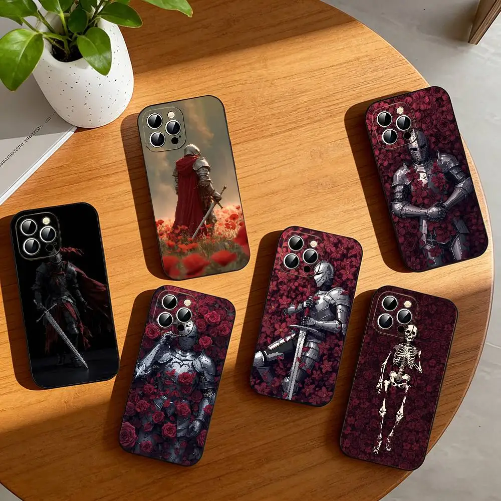 Dark Romanticism Knight & Roses Phone Case For iPhone 17,16,15,14,13,12,11 Plus,Pro Max,XS,Soft Silicone Black Cover
Dark Romanticism Knight & Roses Phone Case For iPhone 17,16,15,14,13,12,11 Plus,Pro Max,XS,Soft Silicone Black Cover