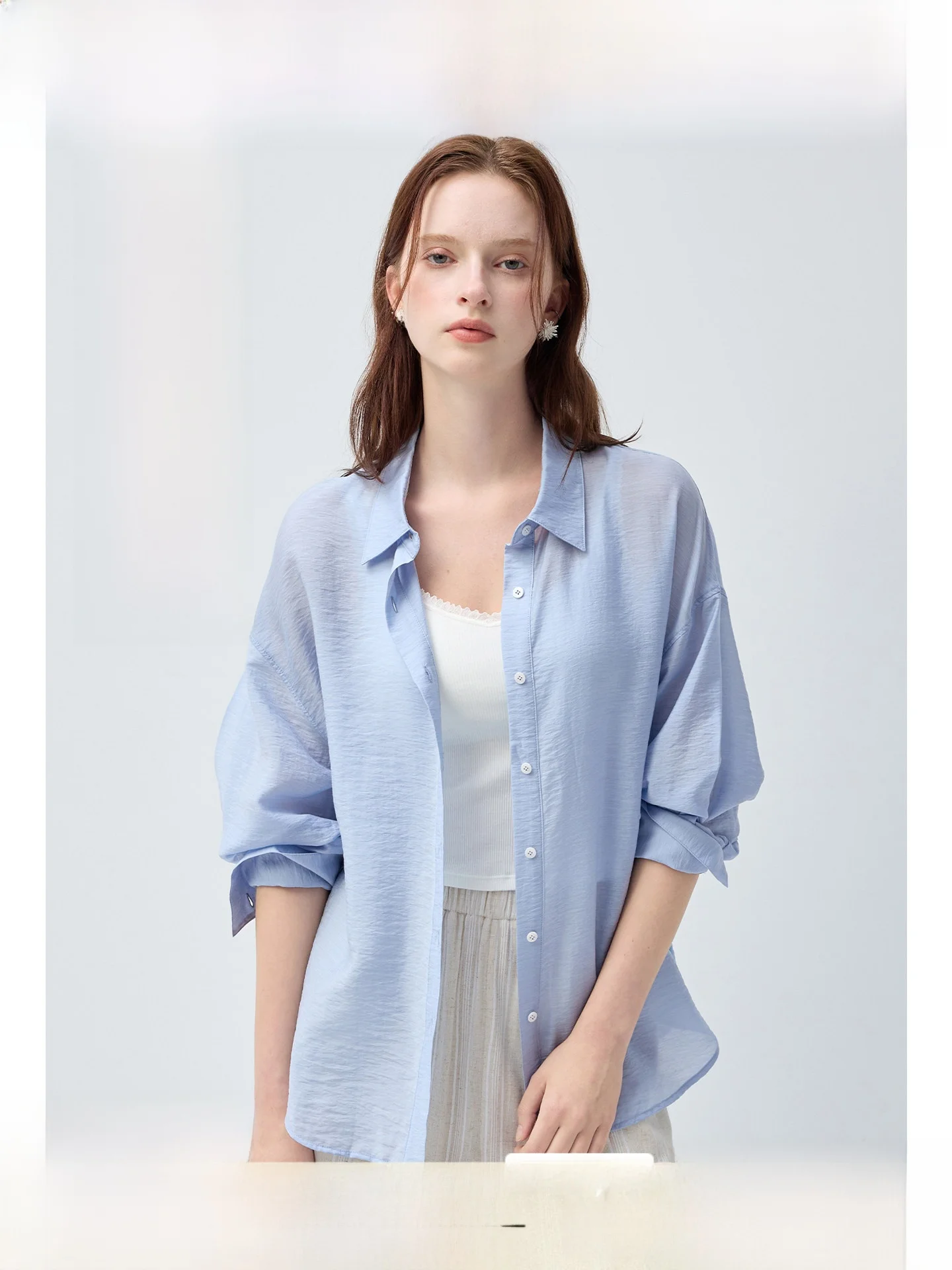 Large Size Women's Loose Sun Protection Shirt Versatile Summer New Style Micro Plump MM Open Cardigan Korean Style Breathable...
Large Size Women's Loose Sun Protection Shirt Versatile Summer New Style Micro Plump MM Open Cardigan Korean Style Breathable...