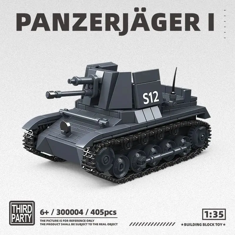 German Model 1 Fighter Vehicle Series Toy - Chinese Building Block Assembly Military 300004 Armored Vehicle
German Model 1 Fighter Vehicle Series Toy - Chinese Building Block Assembly Military 300004 Armored Vehicle