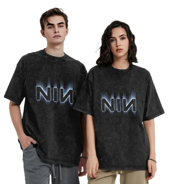 NIN Ретро логотип Nine Inch Nails Washed Футболки Уличная одежда Хип-хоп Винтажная футболка Футболка для мужчин Женщин Oversize Графические топы
NIN Ретро логотип Nine Inch Nails Washed Футболки Уличная одежда Хип-хоп Винтажная футболка Футболка для мужчин Женщин Oversize Графические топы