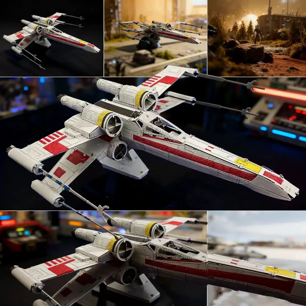 Новинка 2026 года: совместимый конструктор «Истребитель X-Wing» по мотивам космической программы, детский конструктор, игрушка, подарки на Рождество и день рождения
Новинка 2026 года: совместимый конструктор «Истребитель X-Wing» по мотивам космической программы, детский конструктор, игрушка, подарки на Рождество и день рождения