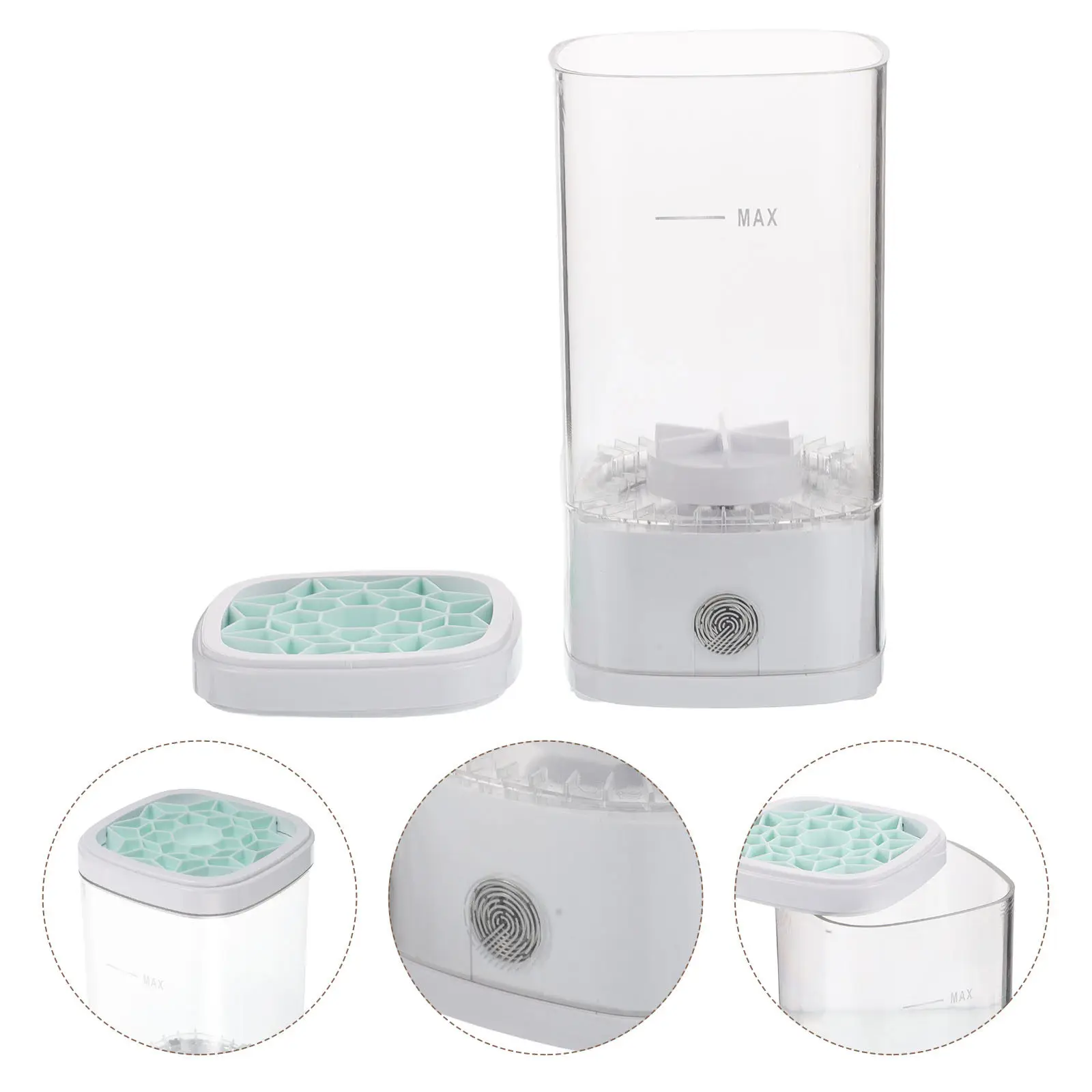 USB Electric Makeup Brush Cleaner Transparent Design Fast Drying Makeup Brush Cleaning Kit Efficient Beauty Tool Cleaner
USB Electric Makeup Brush Cleaner Transparent Design Fast Drying Makeup Brush Cleaning Kit Efficient Beauty Tool Cleaner