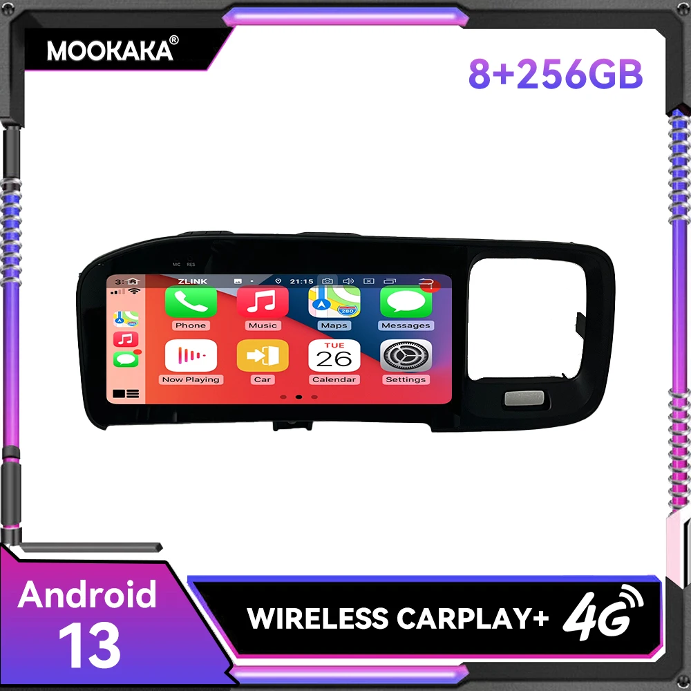 8.8 inch Screen Android 13.0 8+256G Car Stereo Multimedia Player For Volvo S60 V60 2011-2019 Car Radio GPS Navigation HeadUnit
8.8 inch Screen Android 13.0 8+256G Car Stereo Multimedia Player For Volvo S60 V60 2011-2019 Car Radio GPS Navigation HeadUnit