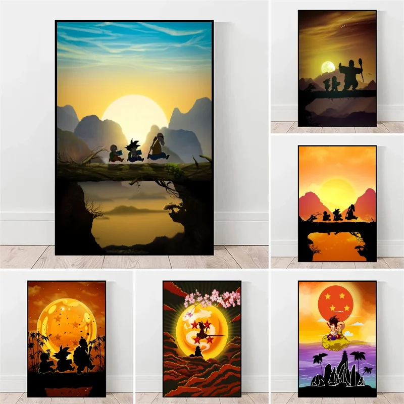 Bandai Japan Anime Dragon Ball Super Saiyan Goku Art Print Canvas Painting Pictures Classic Home Decor Bedroom Posters for Wall
Bandai Japan Anime Dragon Ball Super Saiyan Goku Art Print Canvas Painting Pictures Classic Home Decor Bedroom Posters for Wall