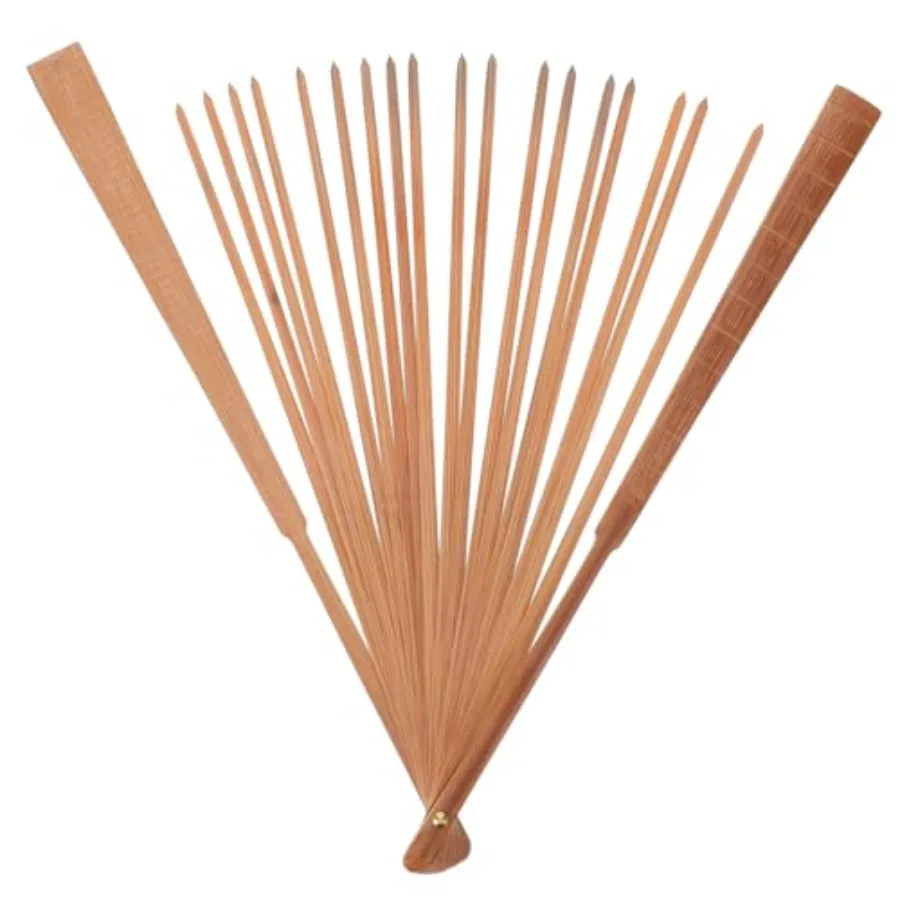 1 PCS Bamboo Folding Fan Frame, Beige Blank Ribs Skeleton Accessory, Foldable Handheld Paper Fans Hardware for DIY Craft Projec
1 PCS Bamboo Folding Fan Frame, Beige Blank Ribs Skeleton Accessory, Foldable Handheld Paper Fans Hardware for DIY Craft Projec