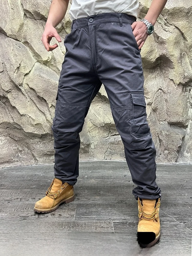 Thiened Fce Lined Outdoor Men's Workwear Sle Multi kets Long Pants Windproof Straight Leg Cotton Trousers for Winter
Thiened Fce Lined Outdoor Men's Workwear Sle Multi kets Long Pants Windproof Straight Leg Cotton Trousers for Winter