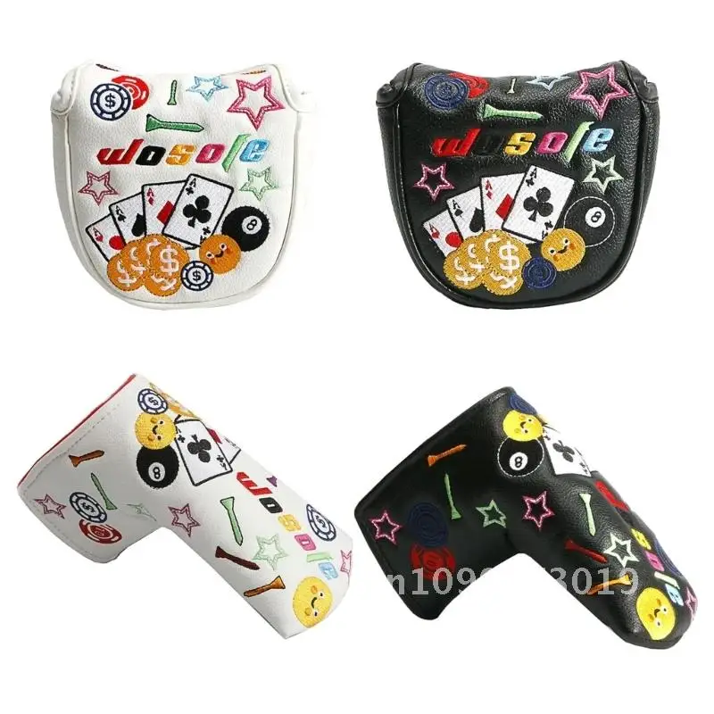 Golf Putter Head Cover,Golf Mallet Putter Headcover-w/Magnetic Closure Club Headcover Head Cover Golf Accessories Protector Golf
Golf Putter Head Cover,Golf Mallet Putter Headcover-w/Magnetic Closure Club Headcover Head Cover Golf Accessories Protector Golf