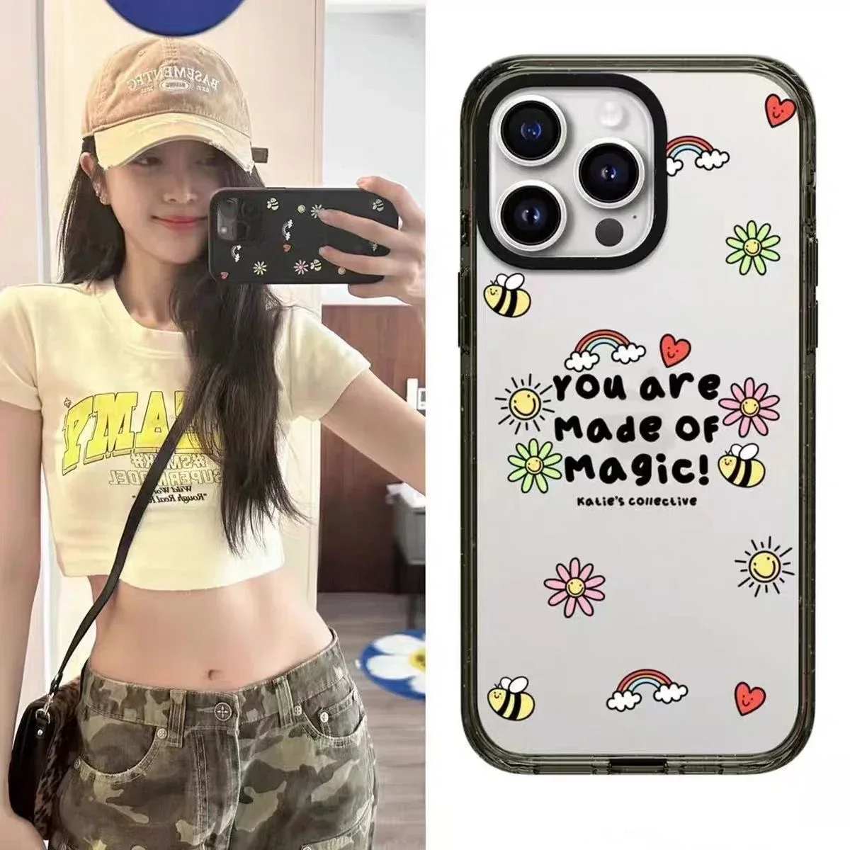 Simple Rainbow Flower Acrylic Phone Case Cover for IPhone 11 12 13 14 15 16 Pro Max Case for 16 Pro Max
Simple Rainbow Flower Acrylic Phone Case Cover for IPhone 11 12 13 14 15 16 Pro Max Case for 16 Pro Max