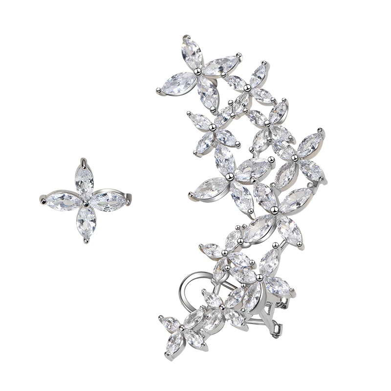 Lokkei Jewelry Exquisite Sterling Silver Shiny High Carbon Diamond Stud Earrings Wedding Ornaments Woman Luxury Accessories
Lokkei Jewelry Exquisite Sterling Silver Shiny High Carbon Diamond Stud Earrings Wedding Ornaments Woman Luxury Accessories