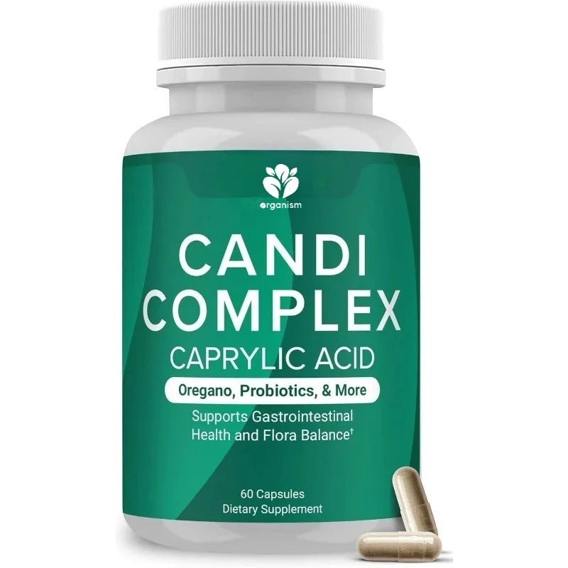 Candidal complex of octanoic acid, cowhide, and probiotics for yeast balance intestinal digestion and immune health -60 capsules
Candidal complex of octanoic acid, cowhide, and probiotics for yeast balance intestinal digestion and immune health -60 capsules