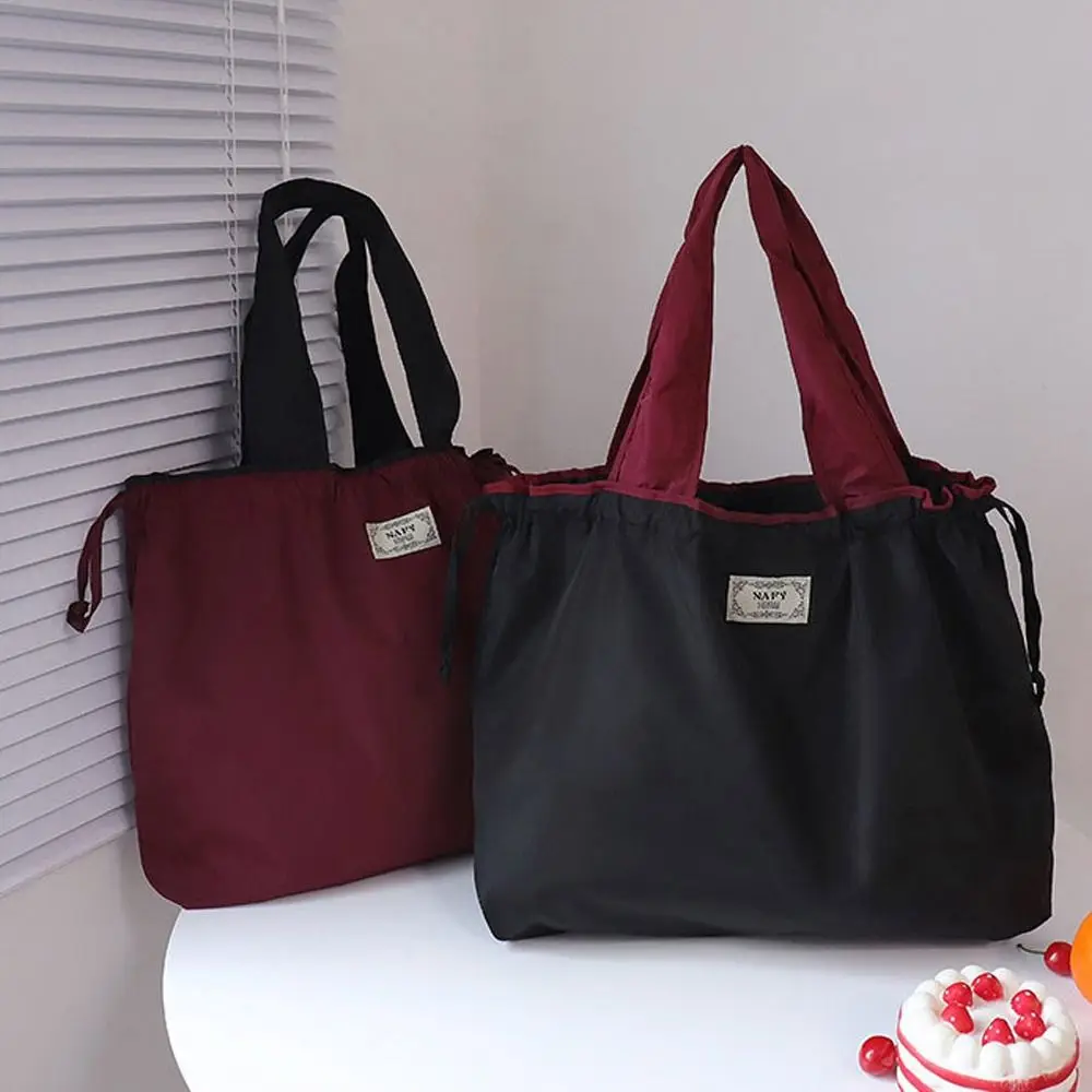 Makeup Bag Underarm Bag Large Capacity Letter Women Shopping Bag Solid Color Korean Shoulder Bags Foldable Storage Bag
Makeup Bag Underarm Bag Large Capacity Letter Women Shopping Bag Solid Color Korean Shoulder Bags Foldable Storage Bag