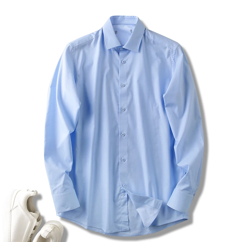High Quality Men's Long Sleeve Business Casual Shirt Fashion Urban Standard Fit Autumn Youth Sharp Collar Hong Kong Style
High Quality Men's Long Sleeve Business Casual Shirt Fashion Urban Standard Fit Autumn Youth Sharp Collar Hong Kong Style