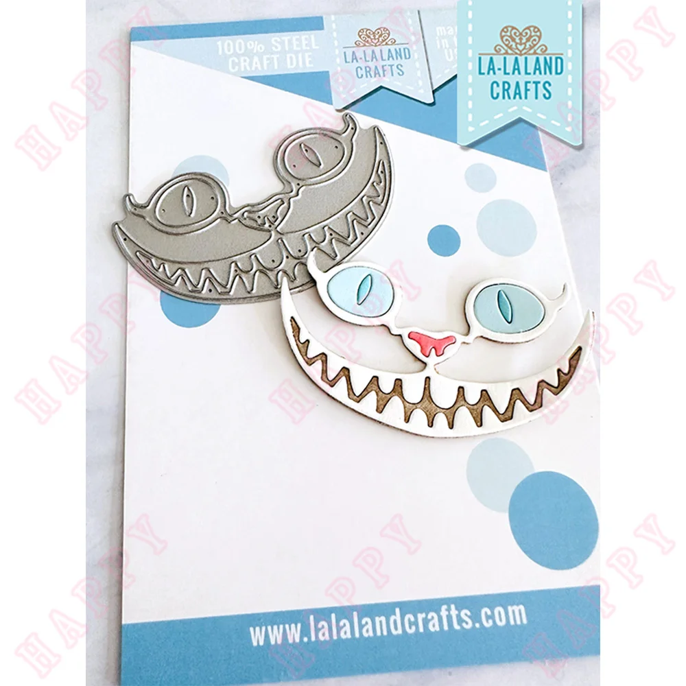 Metal Cutting Dies Cheshire Smile For DIY Scrapbook Envelope Diary Photo Album Paper Cards Decorative Craft Embossing Template
Metal Cutting Dies Cheshire Smile For DIY Scrapbook Envelope Diary Photo Album Paper Cards Decorative Craft Embossing Template