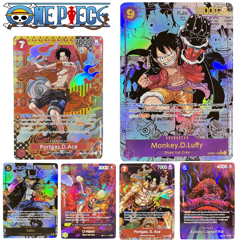BANDAI OPCG Proxy Cards Game Card Luffy Nami Ace ONE PIECE Cards OP03 OP02 Cartoon Collection Cards Anime Trading Card
BANDAI OPCG Proxy Cards Game Card Luffy Nami Ace ONE PIECE Cards OP03 OP02 Cartoon Collection Cards Anime Trading Card