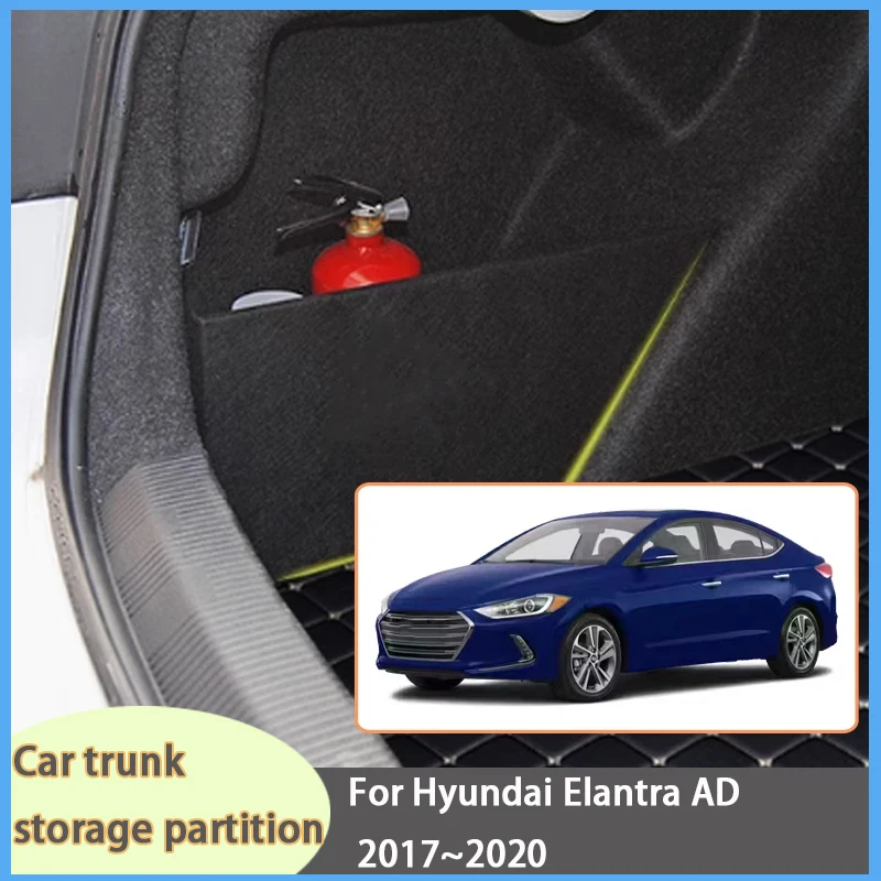 For Hyundai Elantra Lingdong AD 2017~2020 Car Organizer Trunk Side Partition Trunk Interior Storage Box Parts
For Hyundai Elantra Lingdong AD 2017~2020 Car Organizer Trunk Side Partition Trunk Interior Storage Box Parts