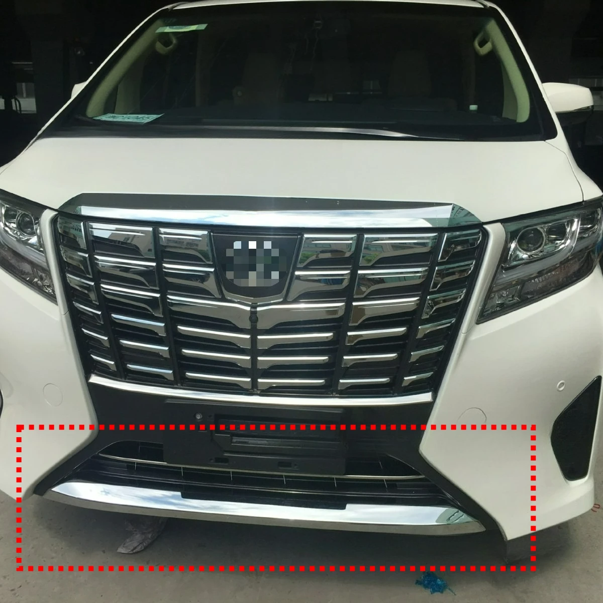 Exterior Accessories For Toyota Alphard AH30 2017 2018 2019 2020 Sport Edition Front Head Bumper Cover Trim Styling ABS Chrome
Exterior Accessories For Toyota Alphard AH30 2017 2018 2019 2020 Sport Edition Front Head Bumper Cover Trim Styling ABS Chrome
