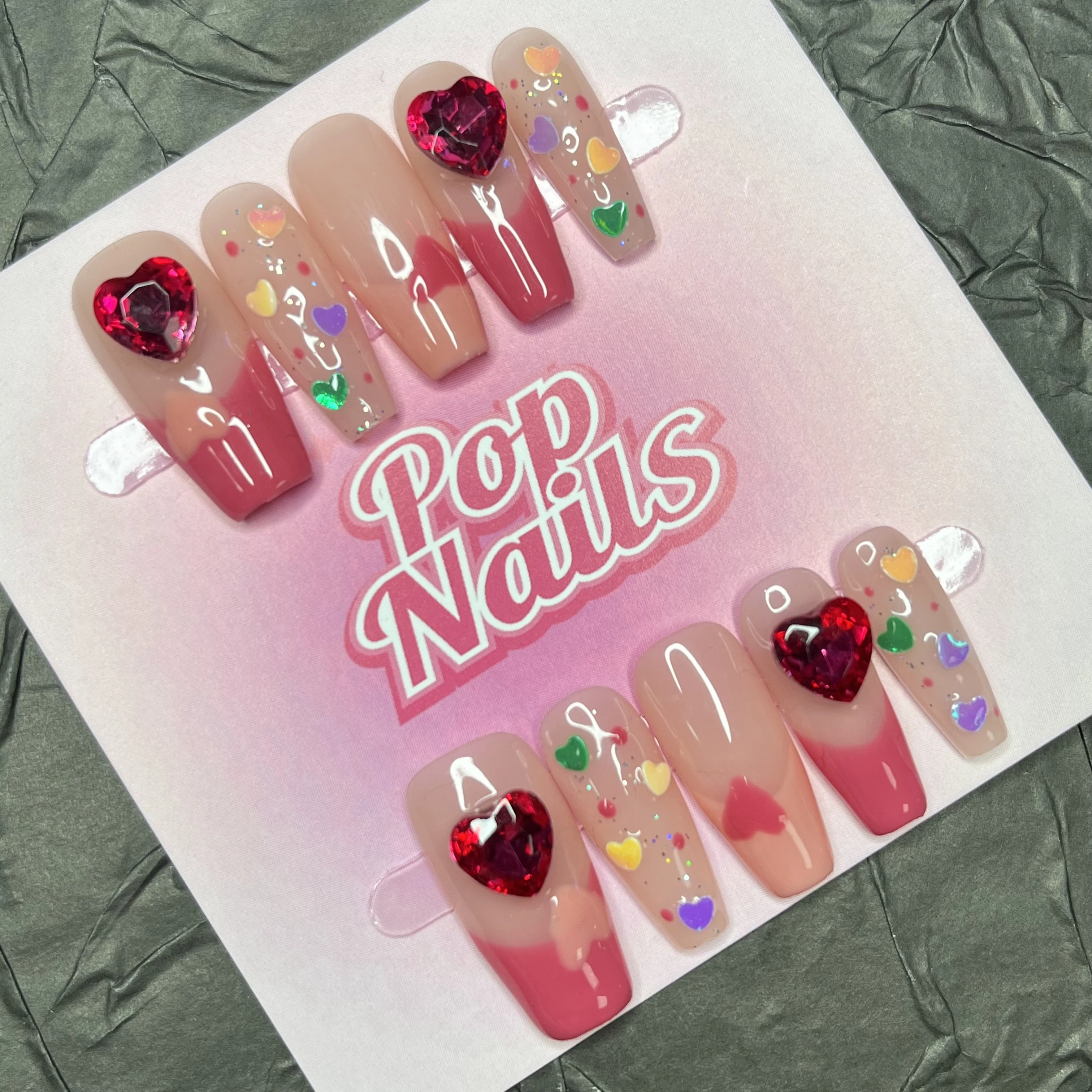 10 шт., пресс для ногтей ручной работы, милые розовые 3D-сердечки, пресс для дизайна ногтей, длинные средние пресссы для гроба, накладные ногти, розовые ногти Y2K
10 шт., пресс для ногтей ручной работы, милые розовые 3D-сердечки, пресс для дизайна ногтей, длинные средние пресссы для гроба, накладные ногти, розовые ногти Y2K