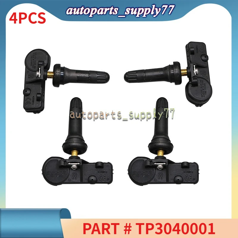 Tire Pressure Sensor 433MHZ TP3040001 For BAIC EH SERIES EX3 EX5 SENOVA CC SENOVA X35 SENOVA X65 WEIWANG S50 JAC T6 ZOTYE T60
Tire Pressure Sensor 433MHZ TP3040001 For BAIC EH SERIES EX3 EX5 SENOVA CC SENOVA X35 SENOVA X65 WEIWANG S50 JAC T6 ZOTYE T60