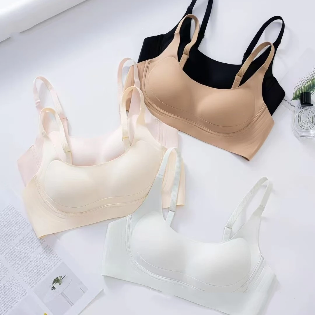 Soft Support Non-rimless Bra Underwear Women's Small Chest Push-up Comfortable Naked Sense Anti-sagging Women's Bra Traceless
Soft Support Non-rimless Bra Underwear Women's Small Chest Push-up Comfortable Naked Sense Anti-sagging Women's Bra Traceless