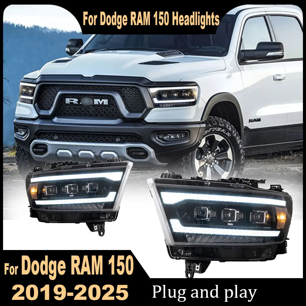 Передние светодиодные фары для Dodge Ram 1500 2019 2020 2021 2022 2023 2024 2025 Дальние фары DRL с последовательными указателями поворота
Передние светодиодные фары для Dodge Ram 1500 2019 2020 2021 2022 2023 2024 2025 Дальние фары DRL с последовательными указателями поворота